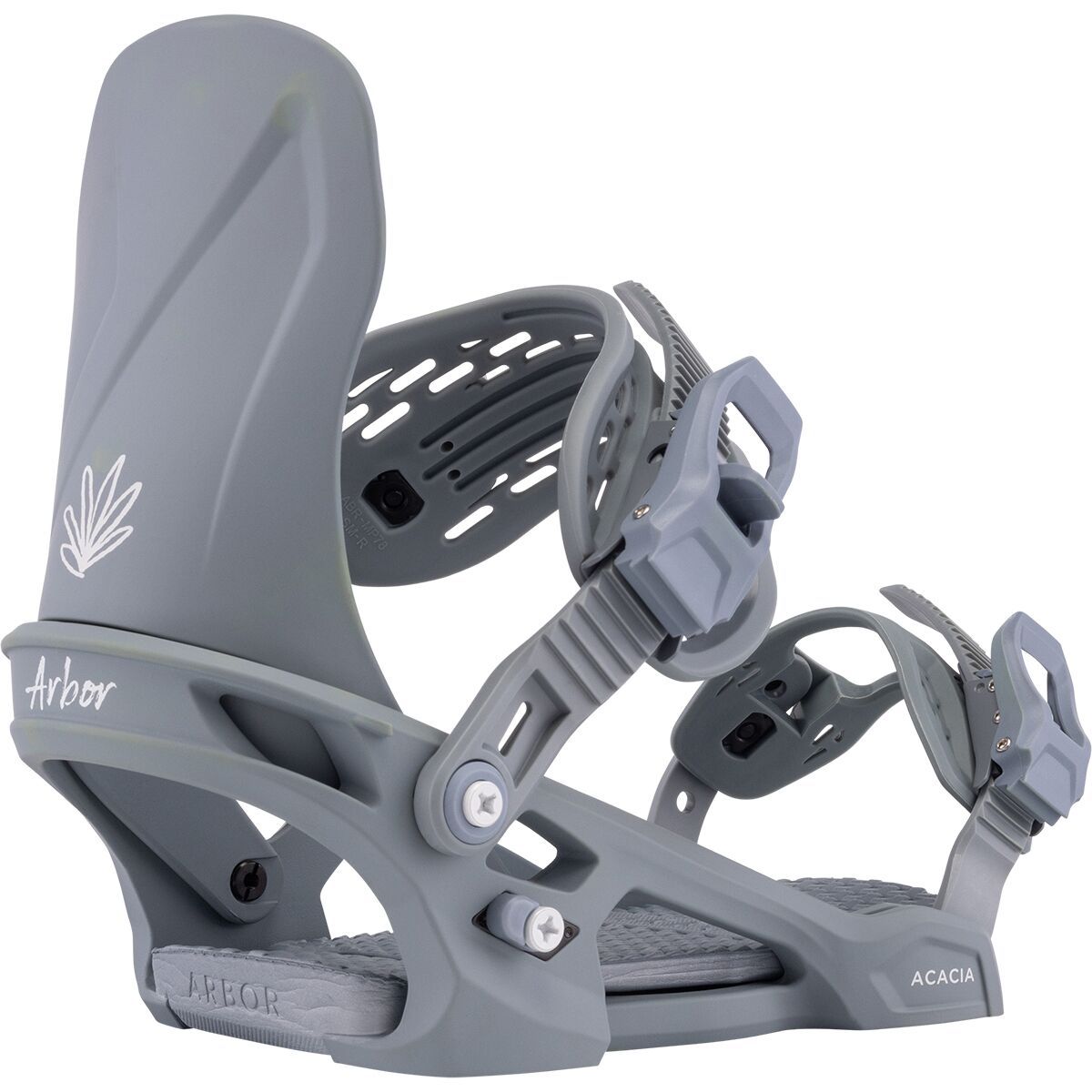 Arbor Acacia Snowboard Binding - 2026 - Women's Slate/Marshmallow, S