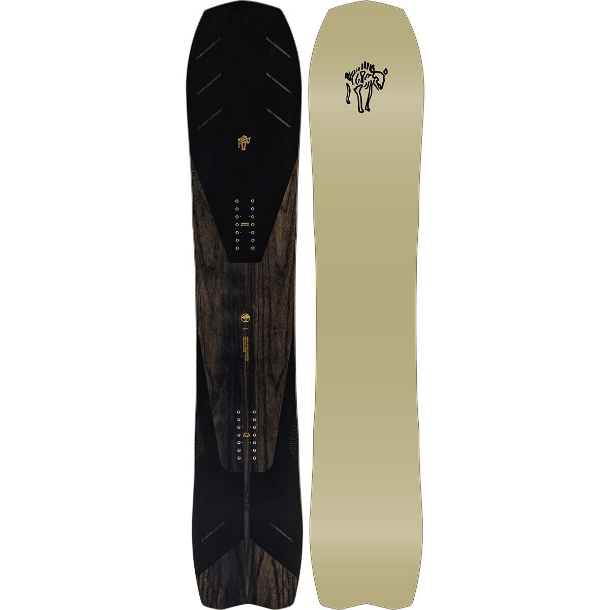 Image of Arbor Bryan Iguchi Pro Snowboard - 2026 - Men's Black, 162cm