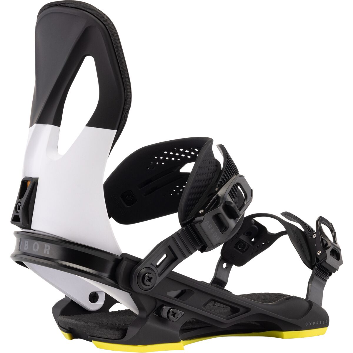 Image of Arbor Cypress Snowboard Binding - 2026 - Men's Black/White, M