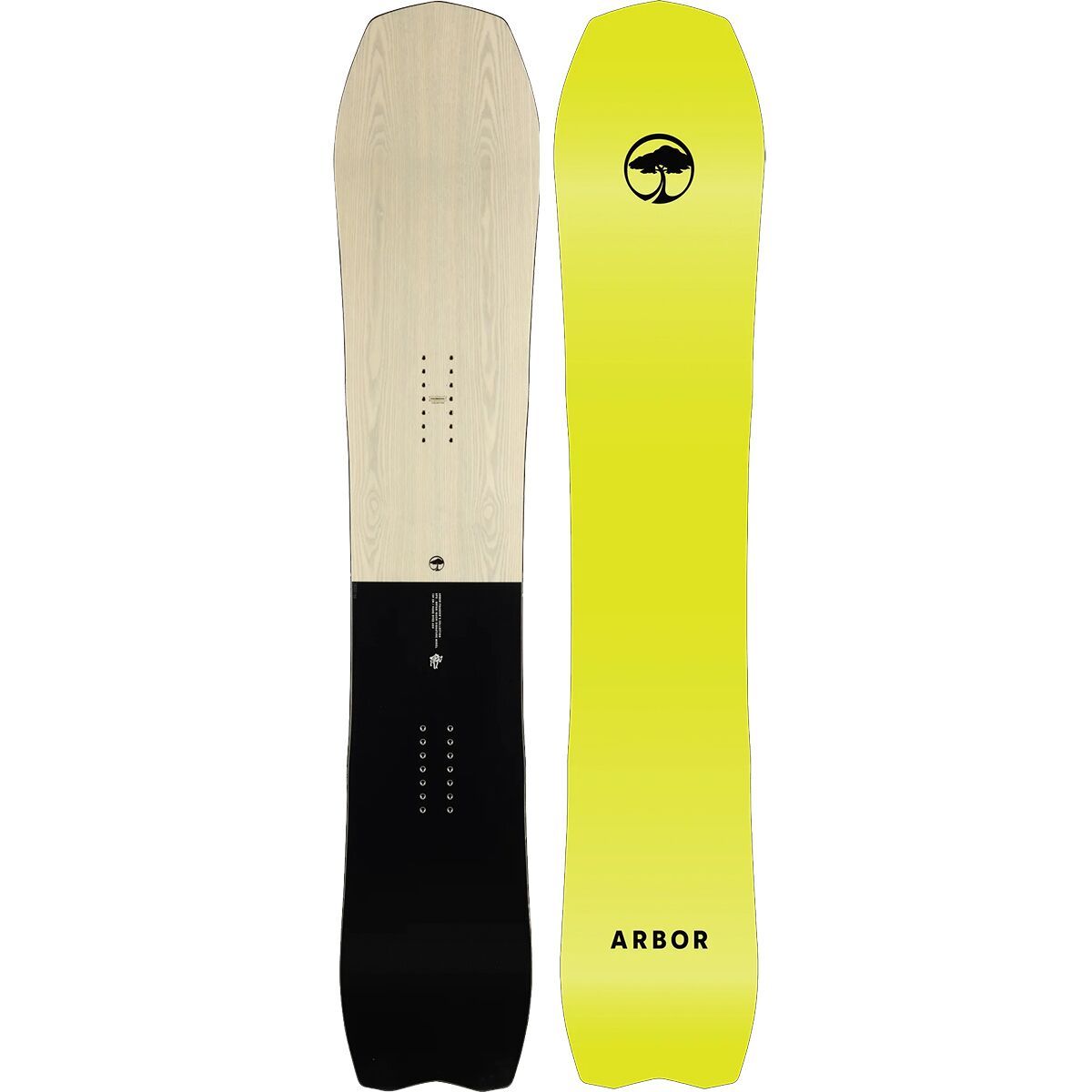 Image of Arbor GPS Snowboard - 2026 Natural/Black, 158cm wide