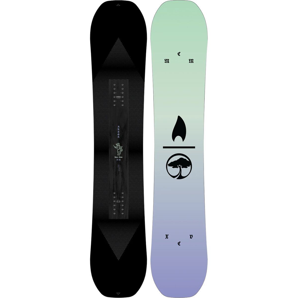Image of Arbor Kuro Neko Snowboard - 2026 - Women's Black, 149cm