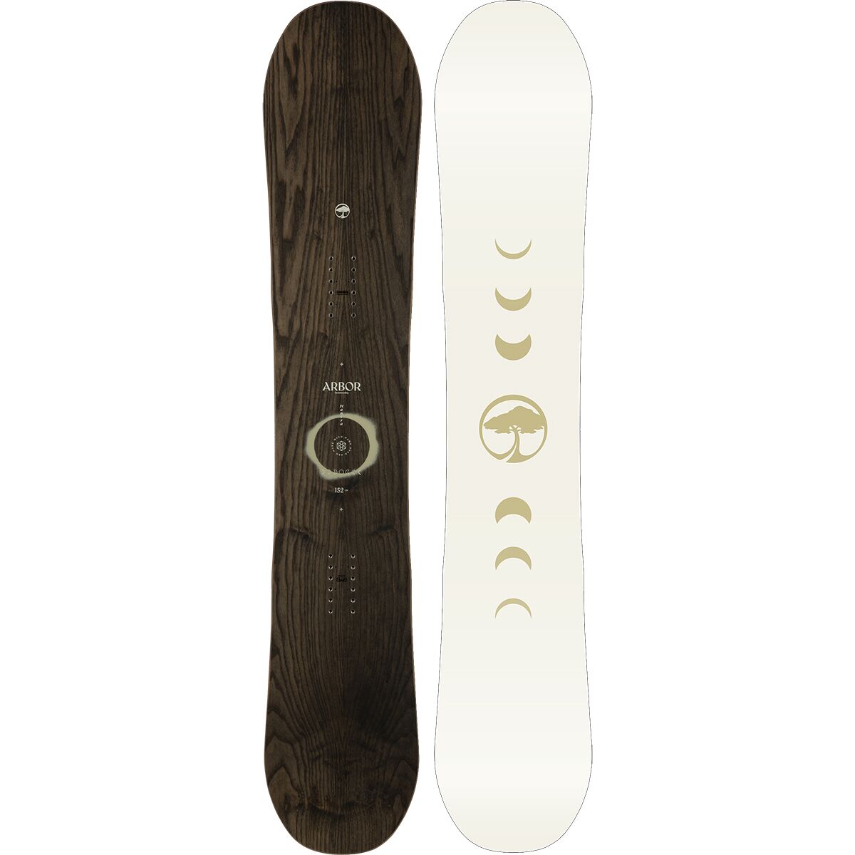 Image of Arbor Mantra Snowboard - 2026 - Women's Natural, 144cm