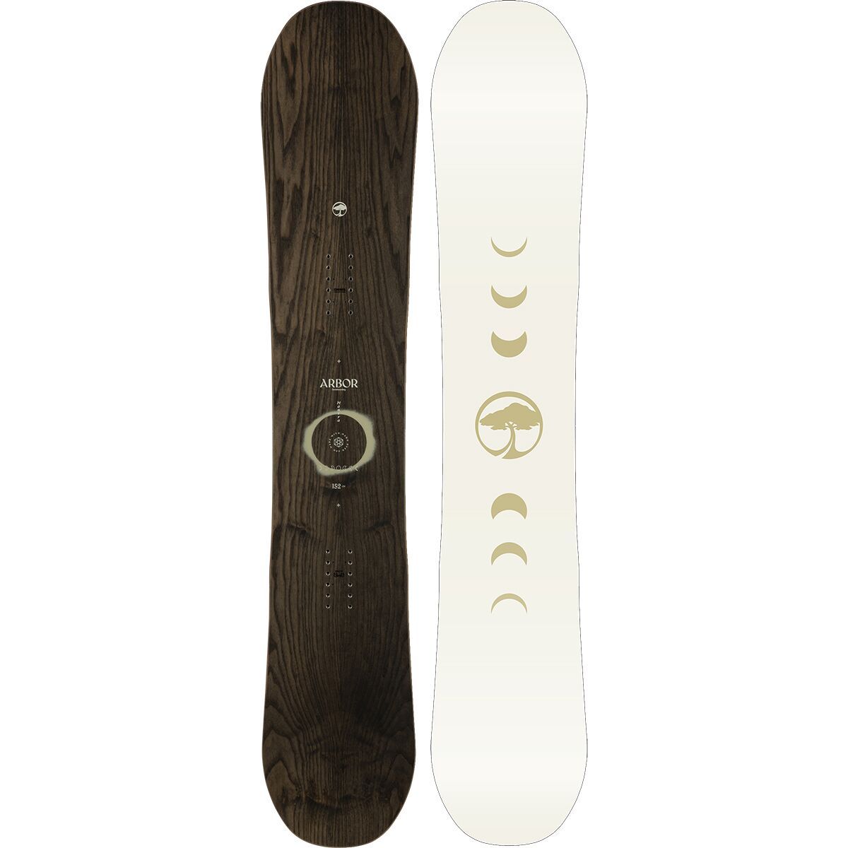 Image of Arbor Mantra Snowboard - 2026 - Women's Natural, 148cm