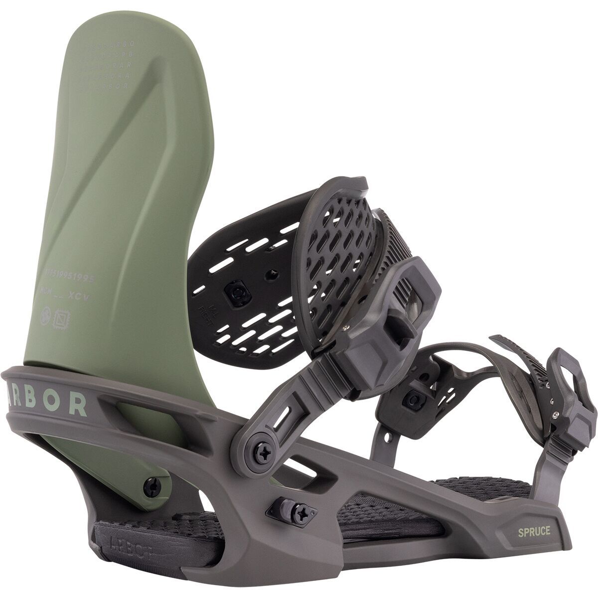 Image of Arbor Spruce Snowboard Binding - 2026 - Men's Sage/Black, L