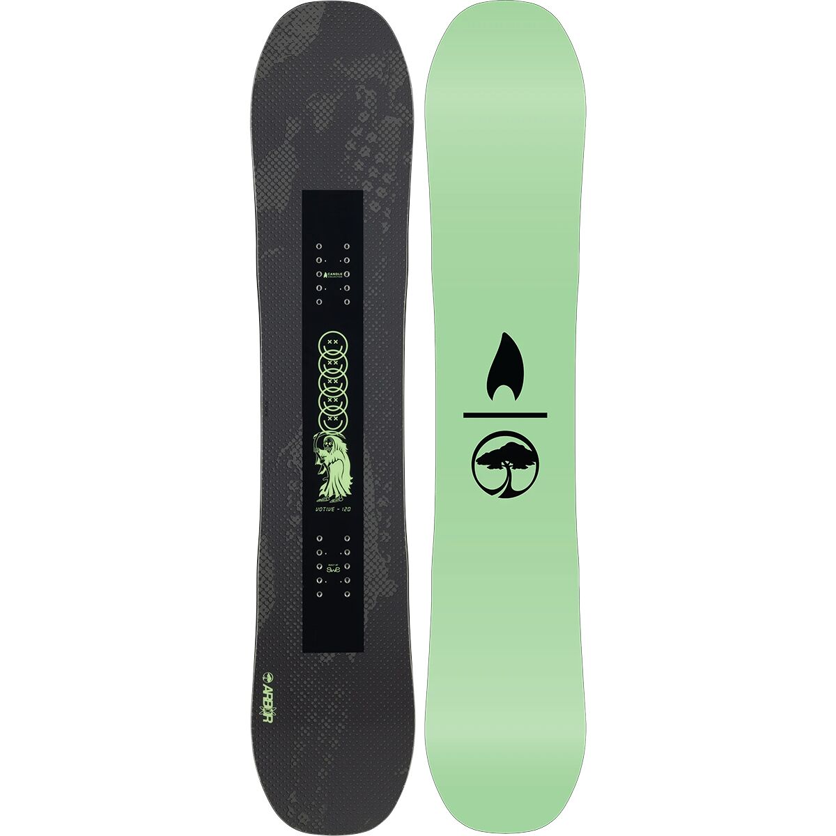 Arbor Arbor Votive Snowboard - 2026 - Kids' Black, 130cm