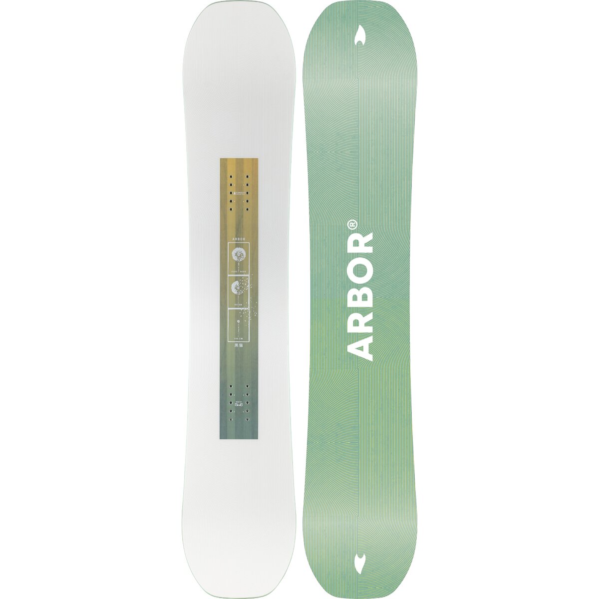 Image of Arbor Kuro Neko Decon Snowboard - 2027 - Women's One Color, 149cm