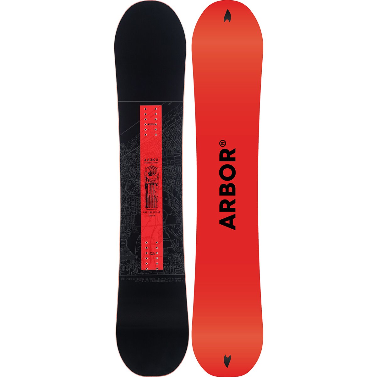 Image of Arbor Red Gerard AM Snowboard - 2027 - Kids' One Color, 145cm