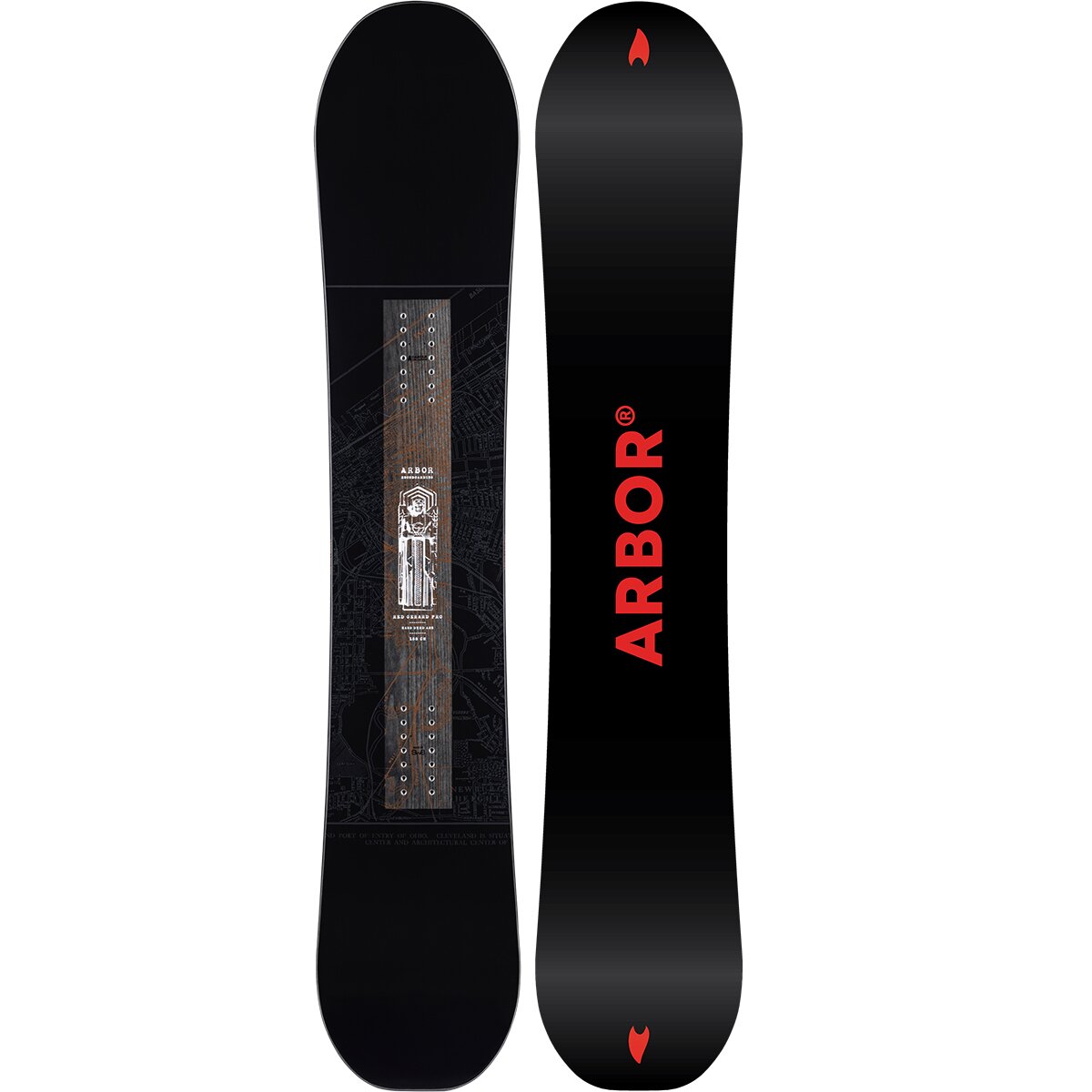 Image of Arbor Red Gerard Pro Snowboard - 2027 One Color, 155cm