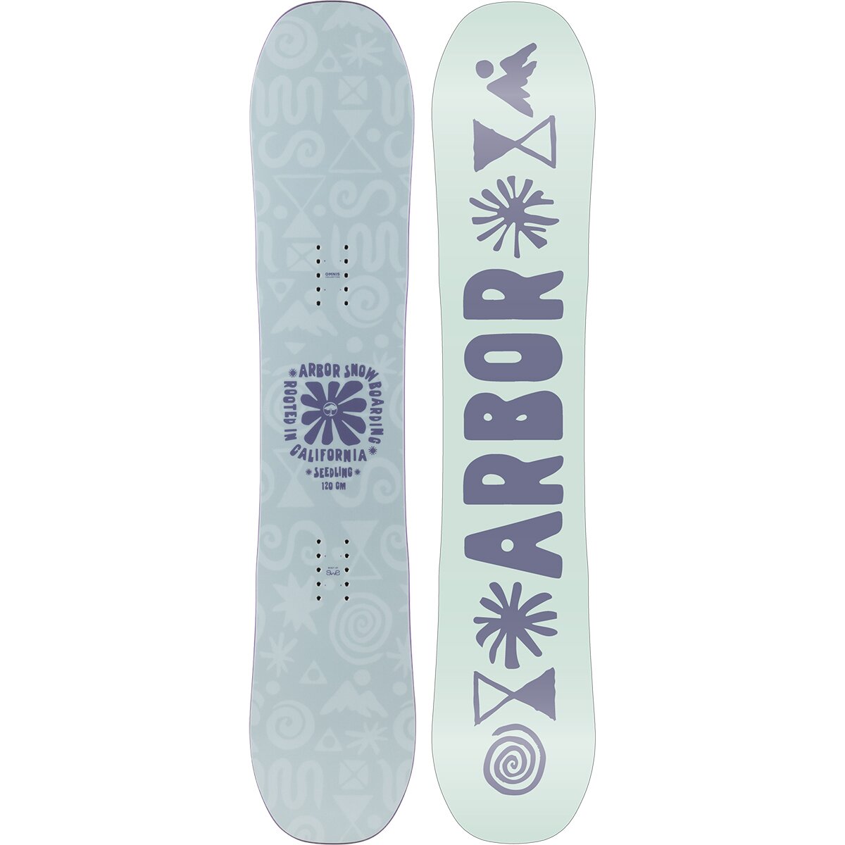 Image of Arbor Seedling Snowboard - 2027 - Girls' One Color, 120cm