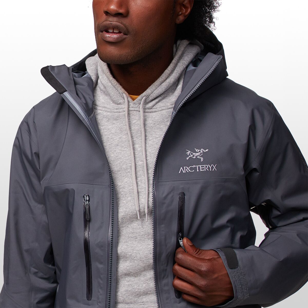 mens suede field jacket