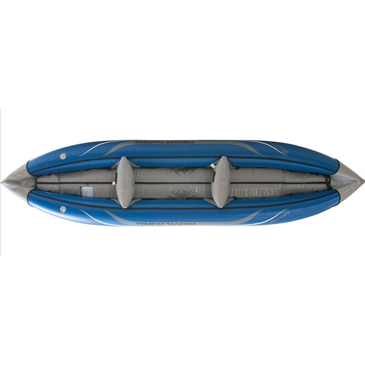 Image of Aire Tributary Tomcat Tandem Inflatable Kayak Dark Blue, One Size