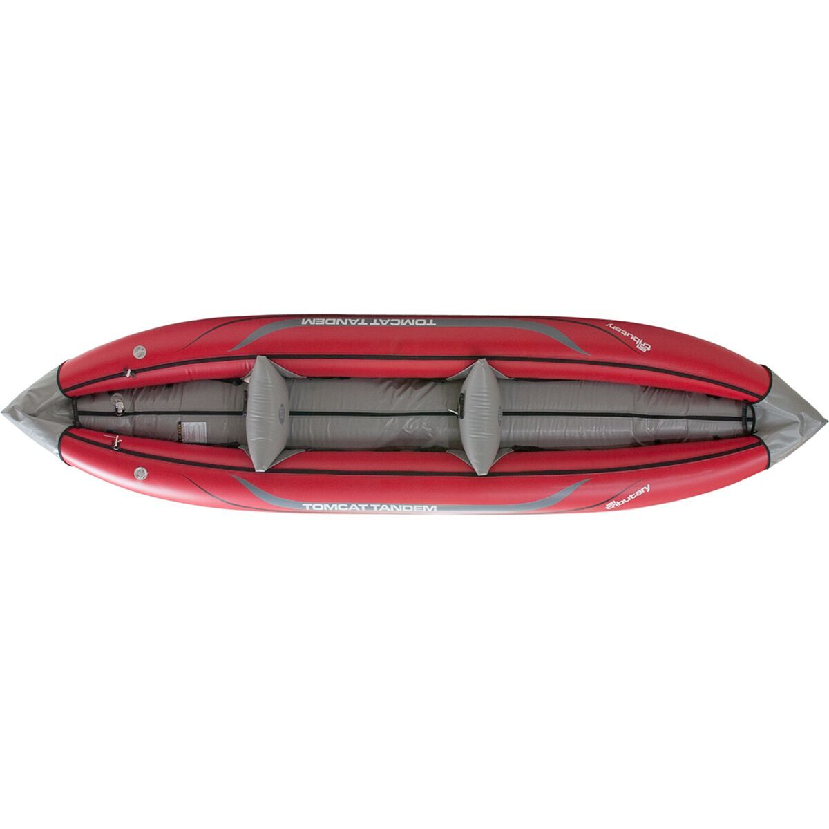 Image of Aire Tributary Tomcat Tandem Inflatable Kayak Red, One Size