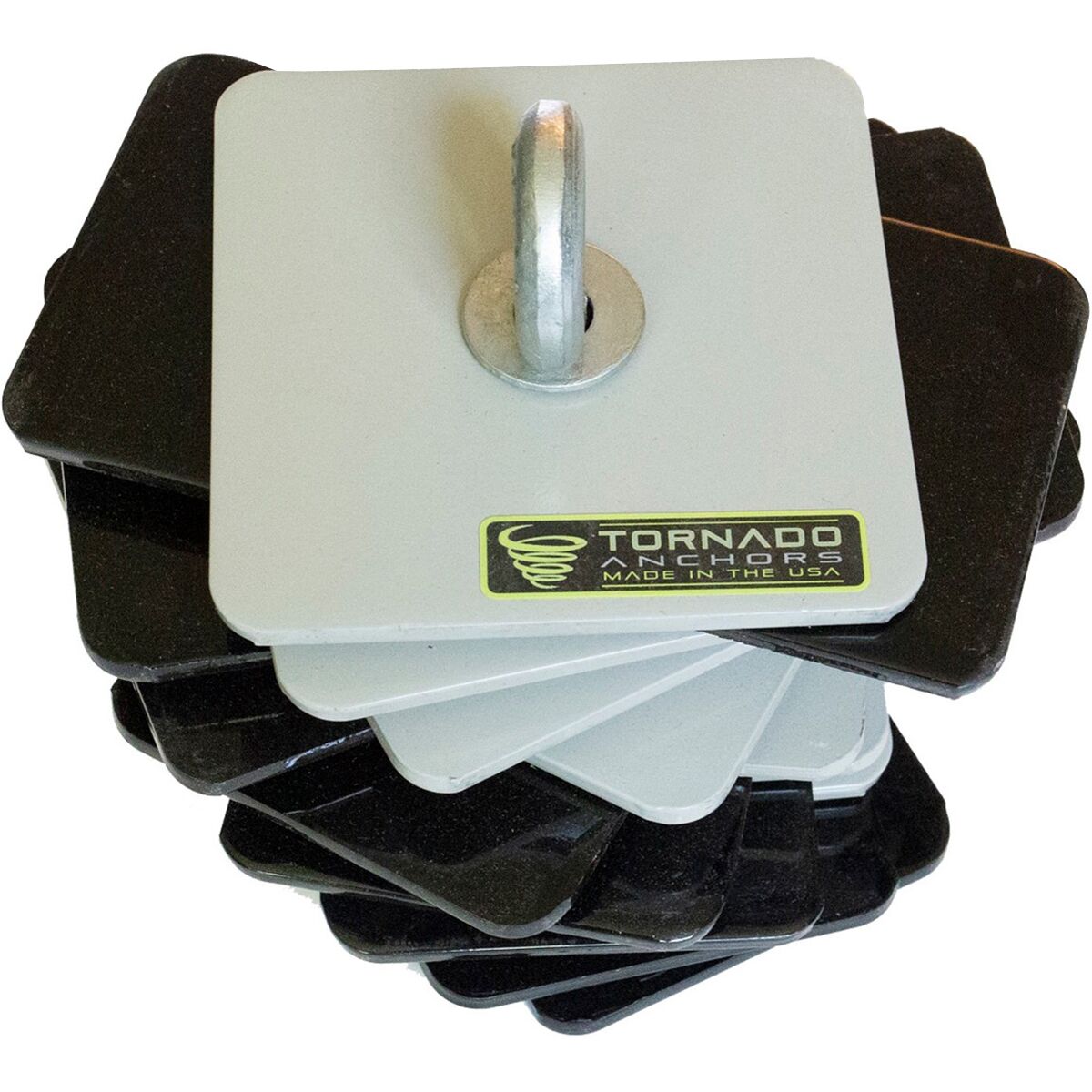 Aire Aire 30lb Tornado Anchor + 3/8in Rope Black, One Size