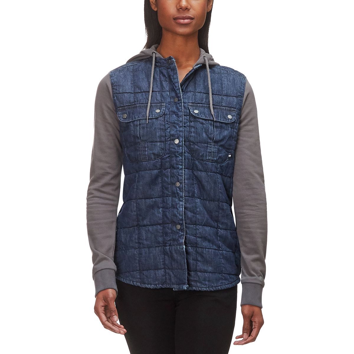 Armada Ruston Button-Up Hoodie Womens