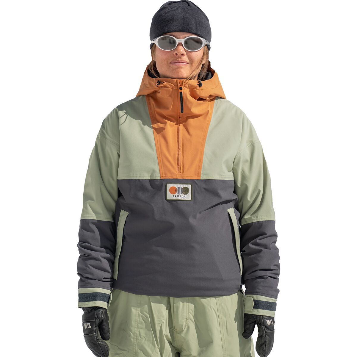 Armada Madaket 2L INS Anorak - Women's Anthracite/Macha/Sienna, XS