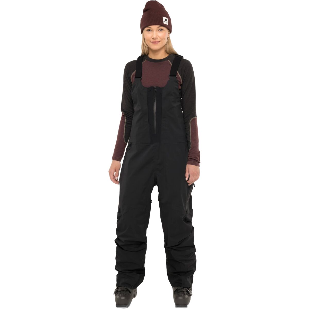 Image of Armada Rayleigh 3L Bib Pant - Women's Black, S