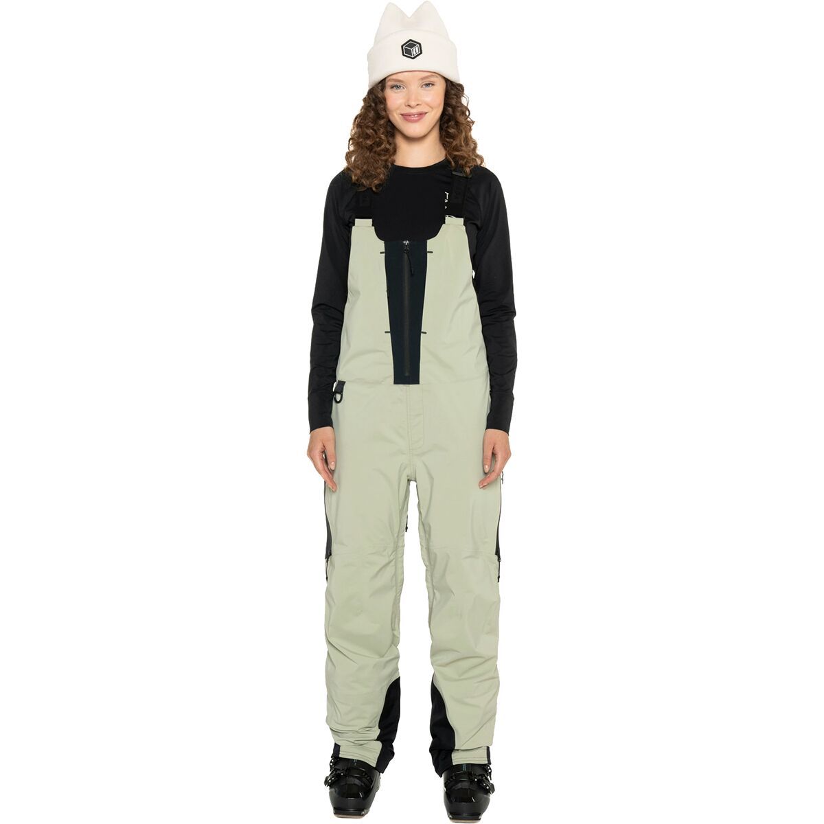 Image of Armada Rayleigh 3L Bib Pant - Women's Macha/Black, XL