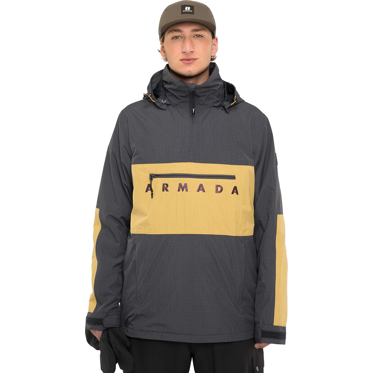 Armada Armada Salisbury 2L Anorak - Men's Cream/Anthracite/Lume, L