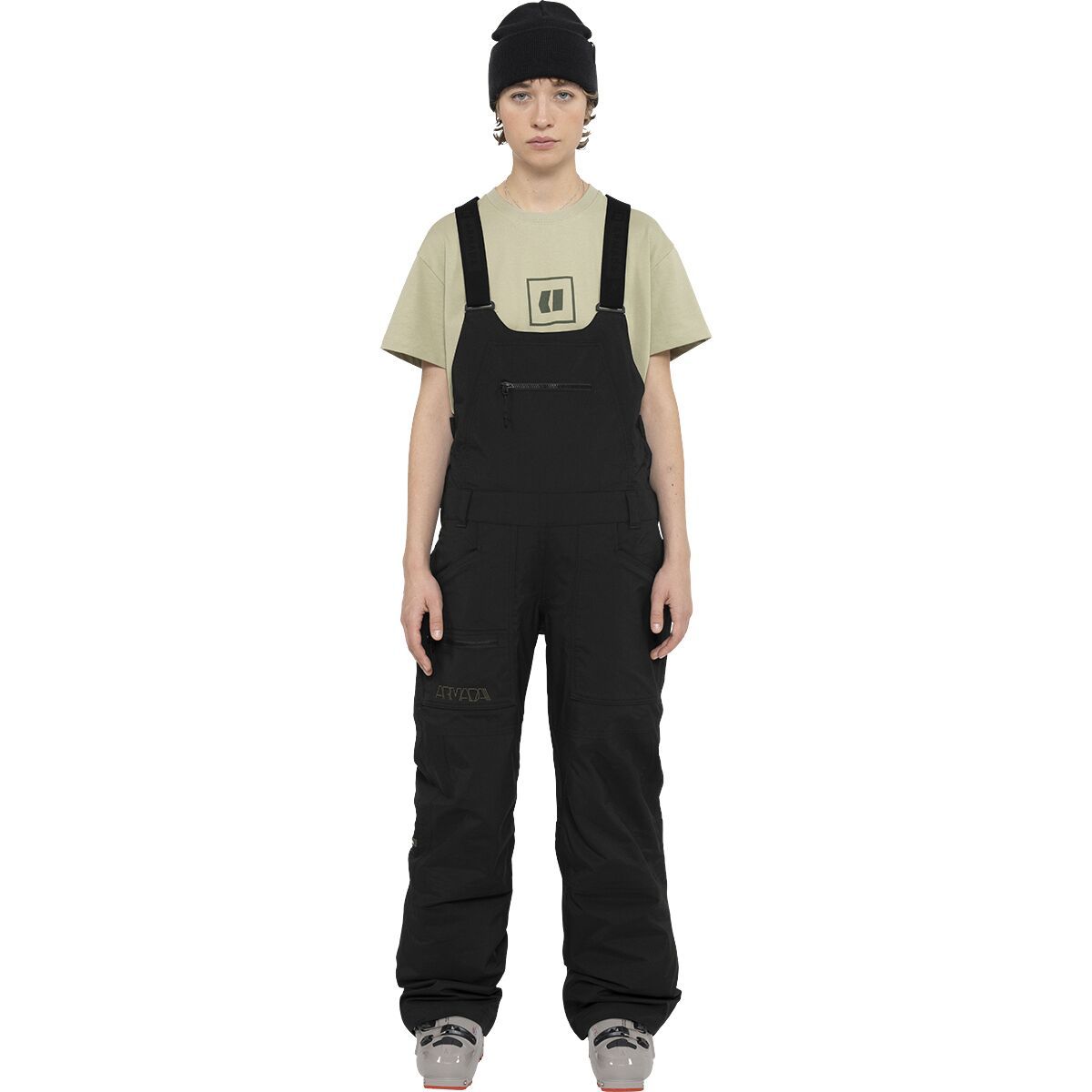 Image of Armada Talyah 2L Cargo Bib Pant - Women's Black2, L