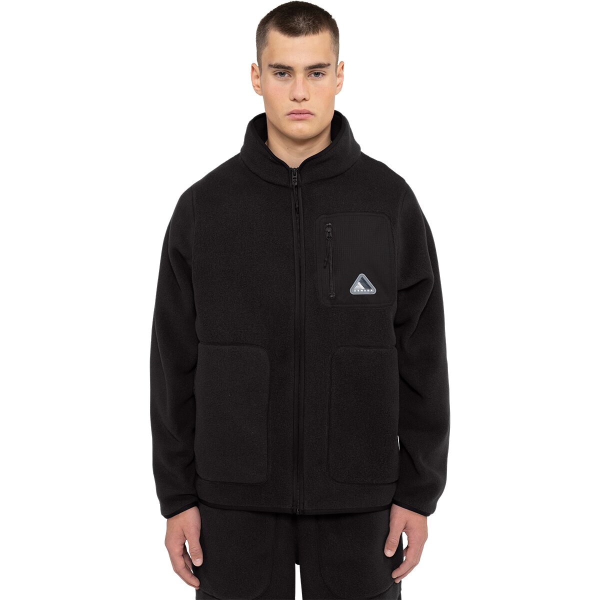 Image of Armada Ledger Fleece Jacket Black, XL