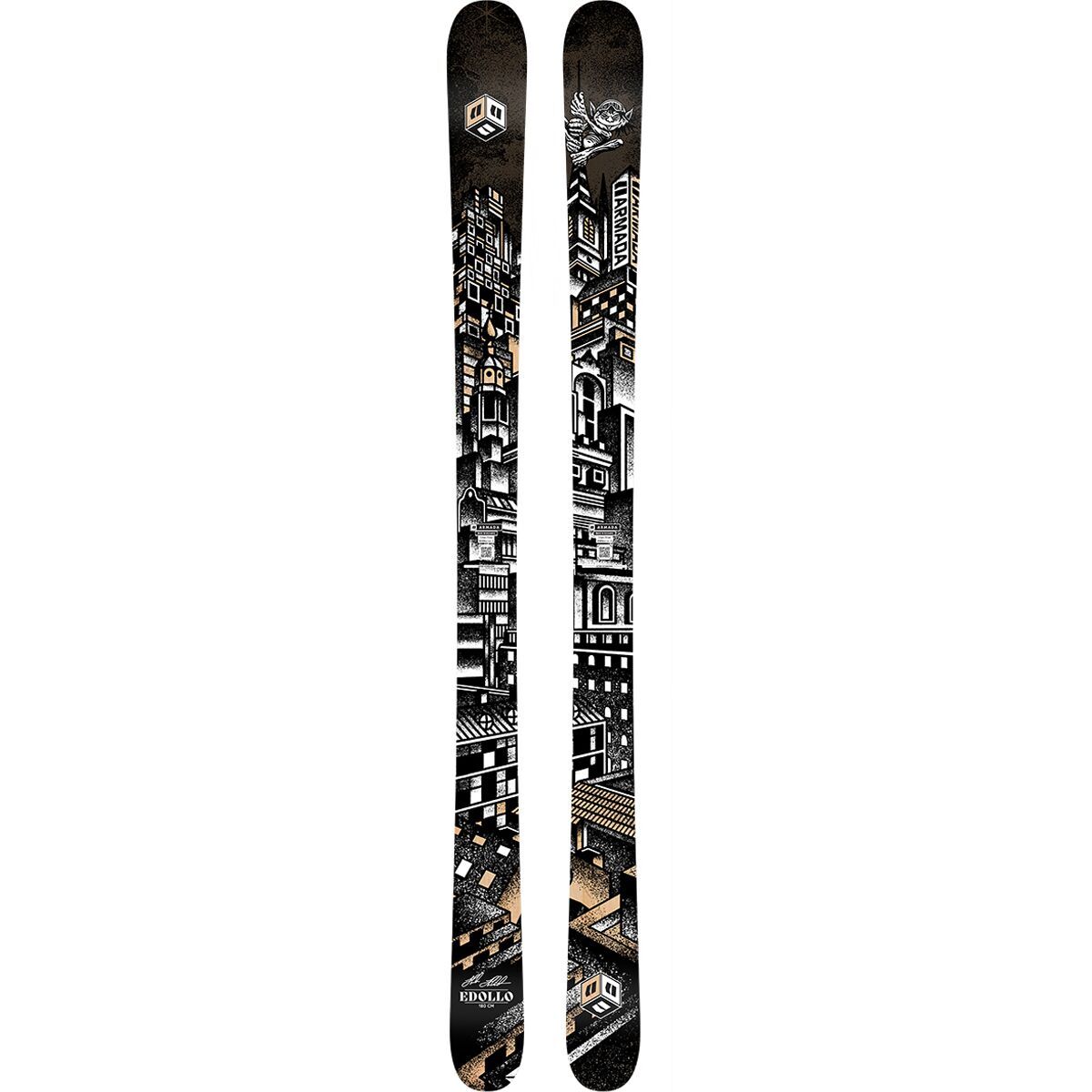 Image of Armada Edollo Ski - 2025 Black/City, 164cm