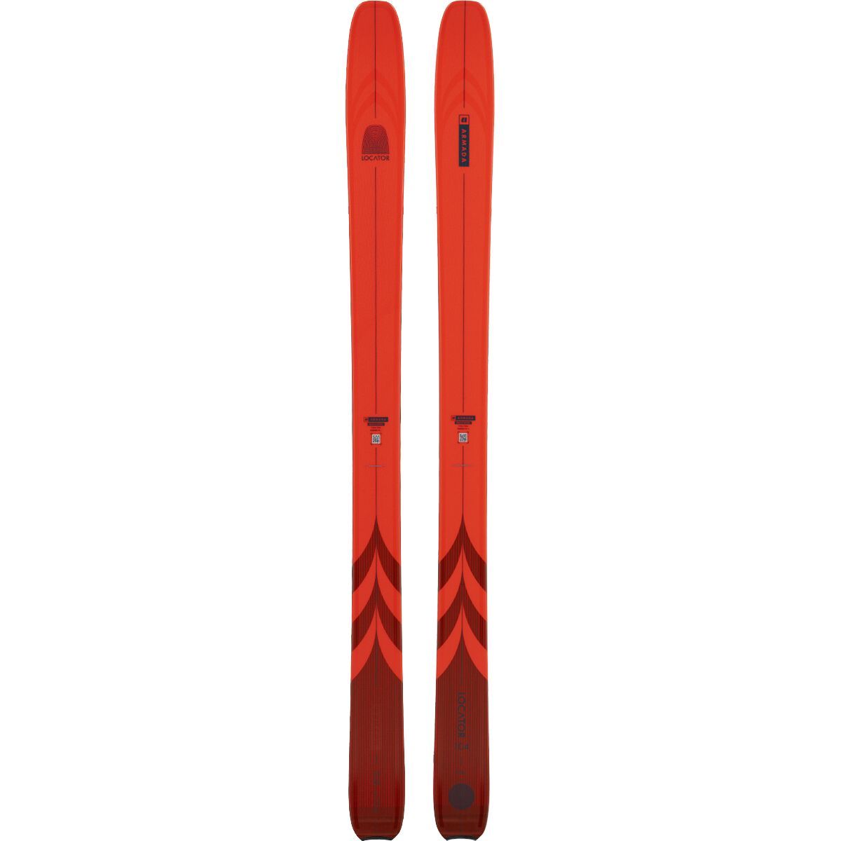 Image of Armada Locator 104 Ski - 2026 Red, 186cm
