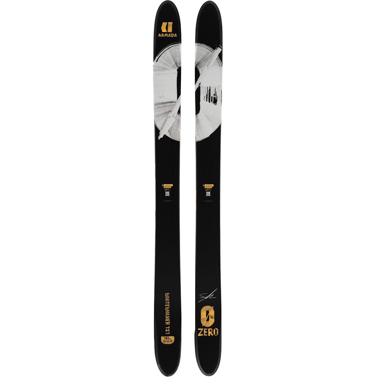 Armada Whitewalker 121 Ski - 2025 Black/White, 183cm