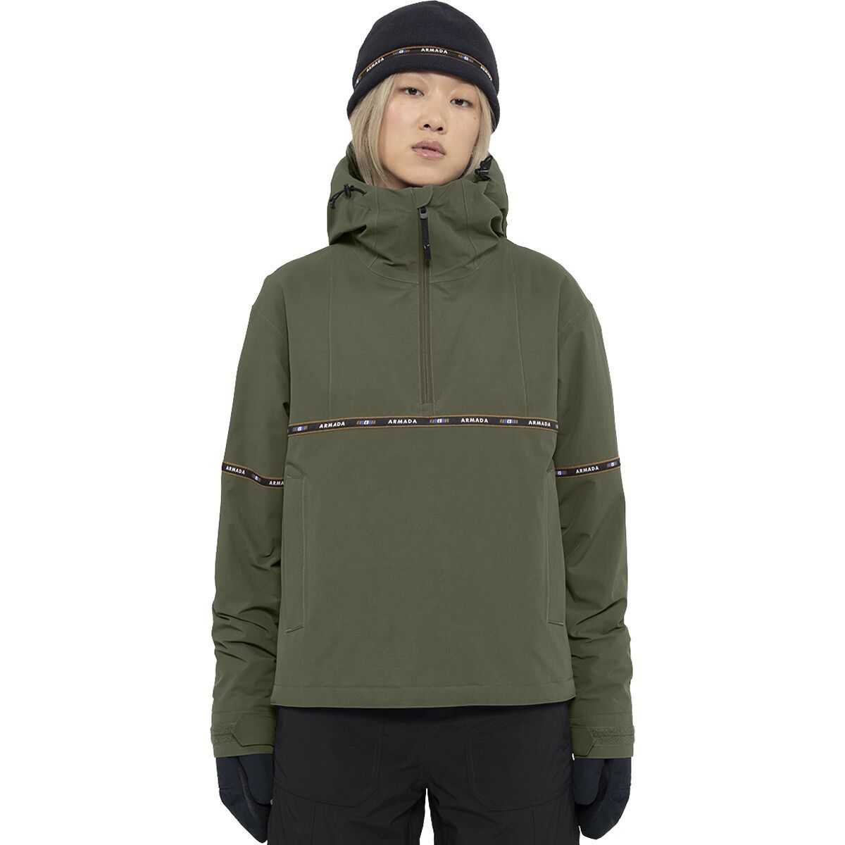 Image of Armada Madaket 2L Insulated Anorak Jacket - Women's Olive, L