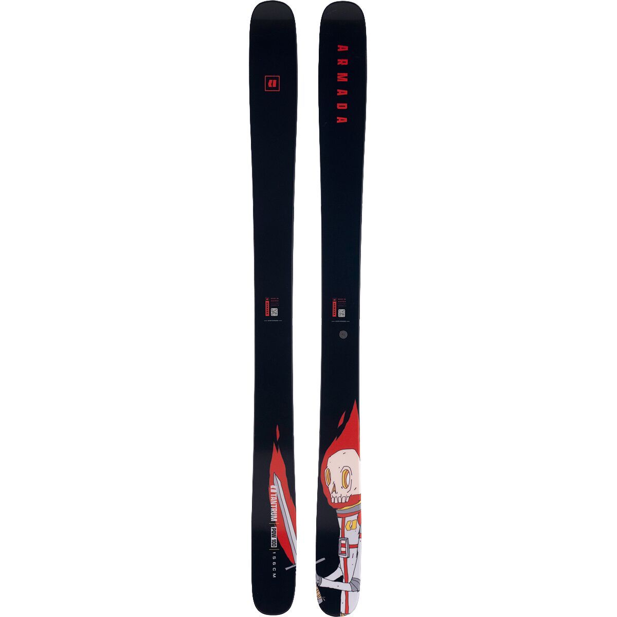 Armada Tantrum 100 Pow Ski - 2026 - Kids' Black, 140cm