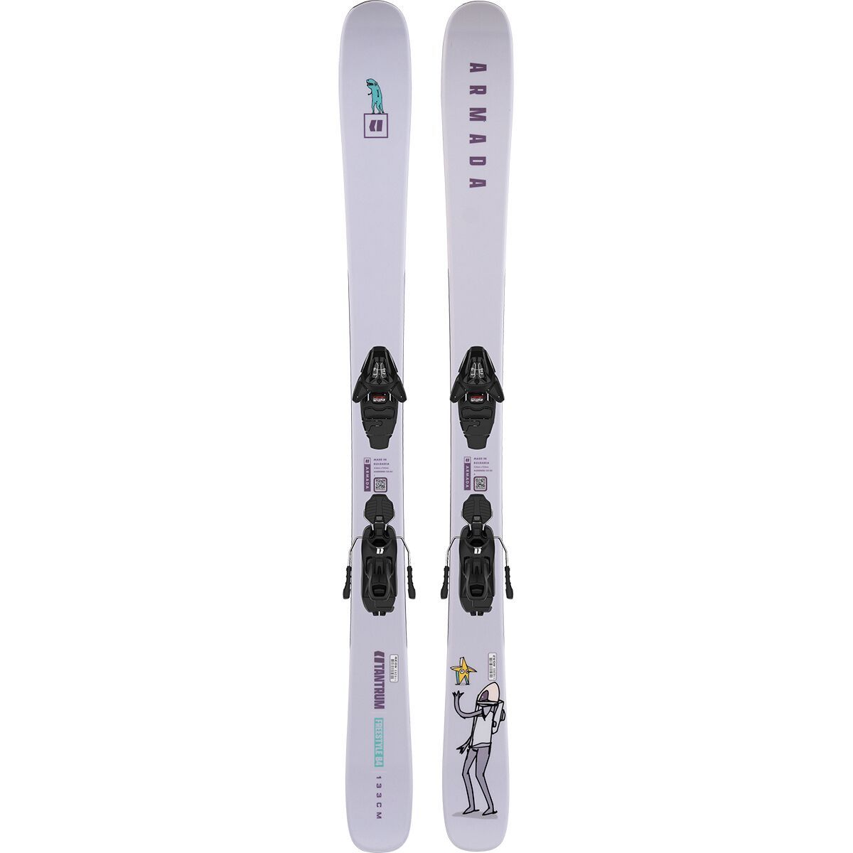 Armada Tantrum 84 Freestyle + L6 Ski - 2026 - Kids' Light Grey, 143cm