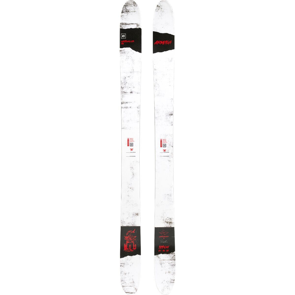 Image of Armada Whitewalker 116 Ski - 2026 White, 192cm
