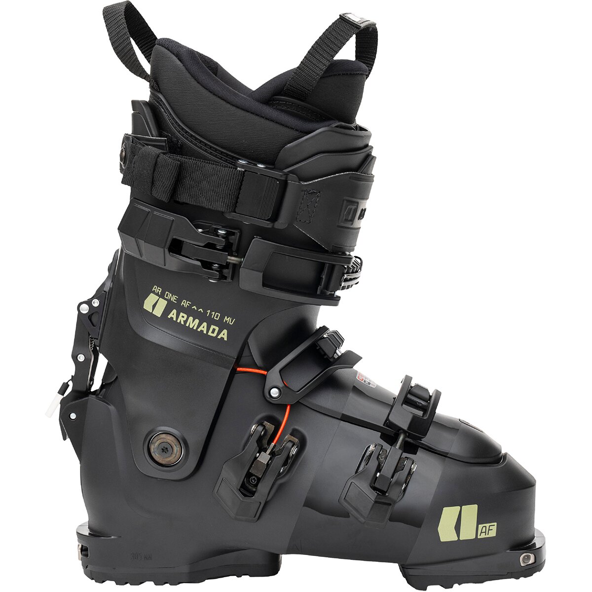 Image of Armada AR One AF 110 MV Ski Boot - 2027 Black/Black, 24/24.5