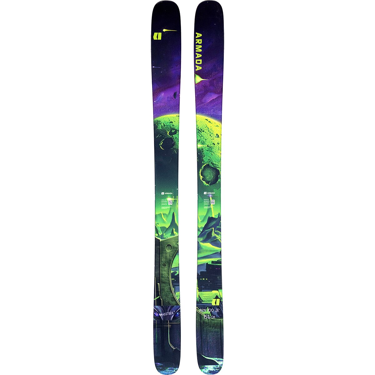 Image of Armada ARV 100 Jr Ski - 2027 - Kids' Madsteez Art, 148cm