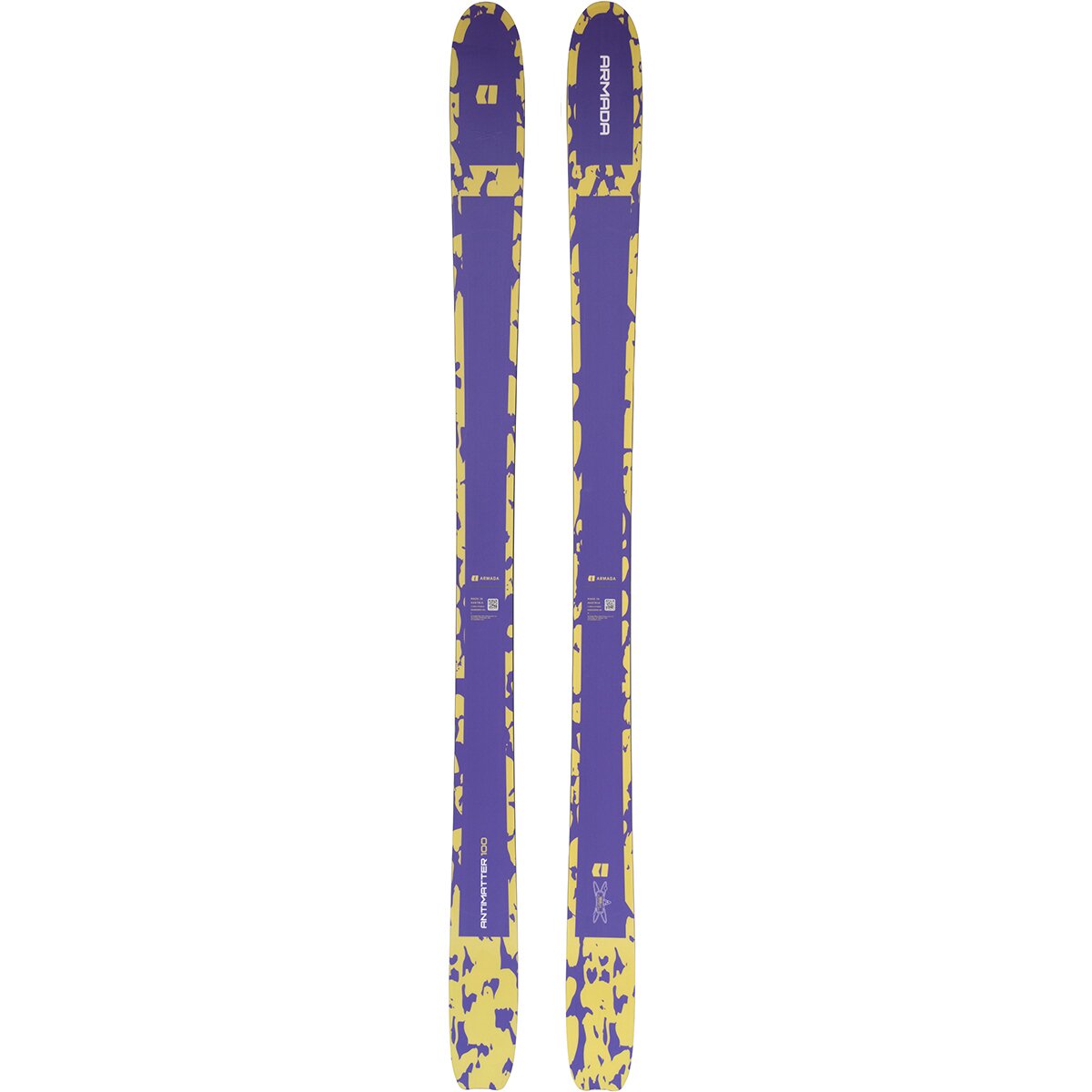 Image of Armada Antimatter 100 Ski - 2027 - Women's Purple/Butter, 168cm
