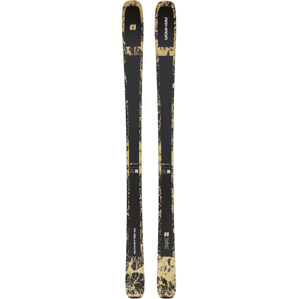 Image of Armada Antimatter 92 Ski - 2027 Black/Tan, 180cm