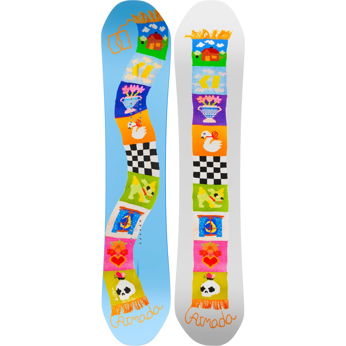 Image of Armada Do-Si-Do Snowboard - 2027 - Women's Blue/Multi, 146cm