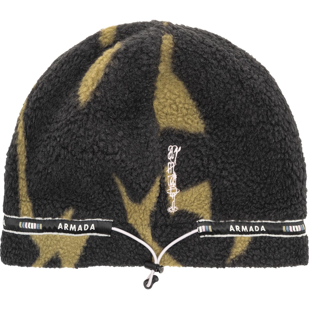 Image of Armada Cord Lock Fleece Beanie Iceberg Lettuce, One Size