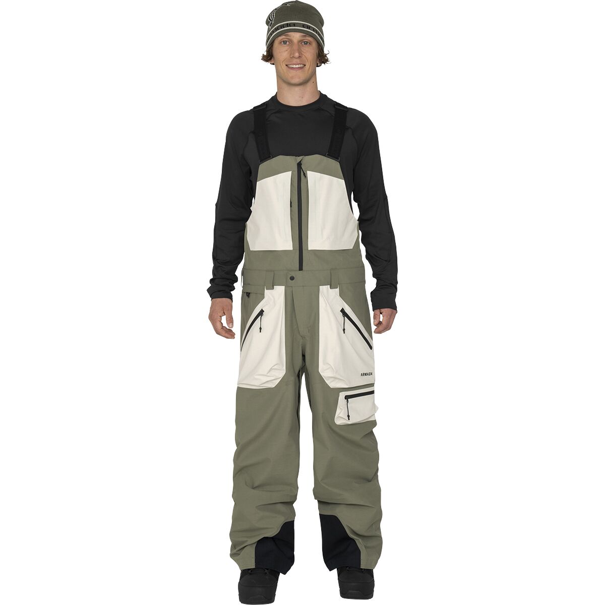 Image of Armada Emmons 3L Bib Pant - Men's Swamp, S