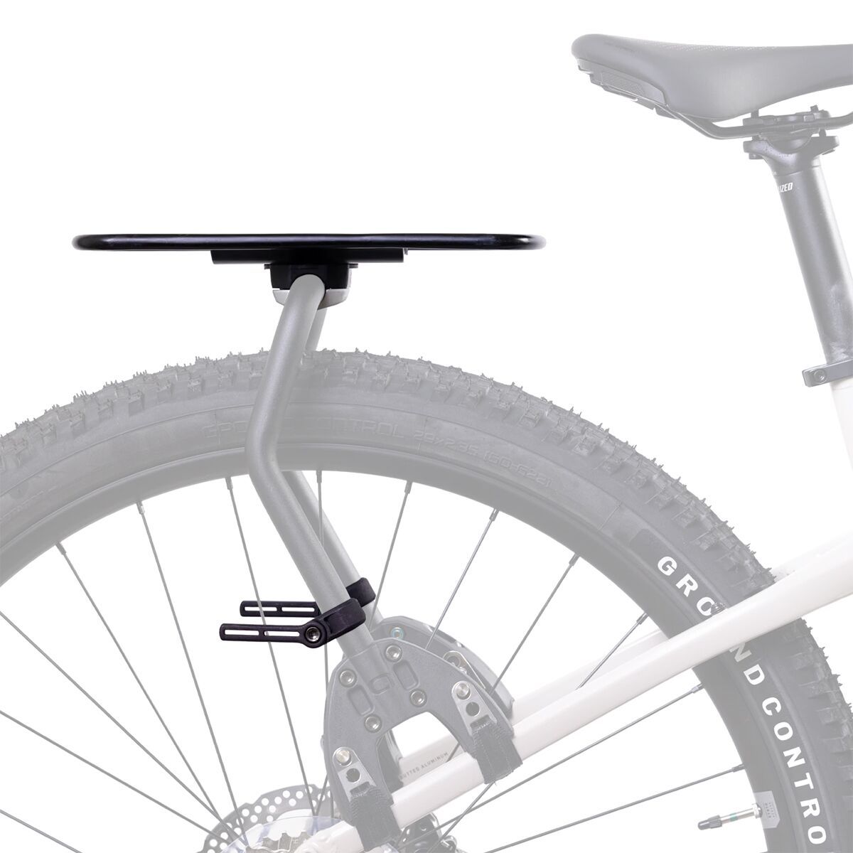 Image of Aeroe Spider Pannier Receiver Black, One Size