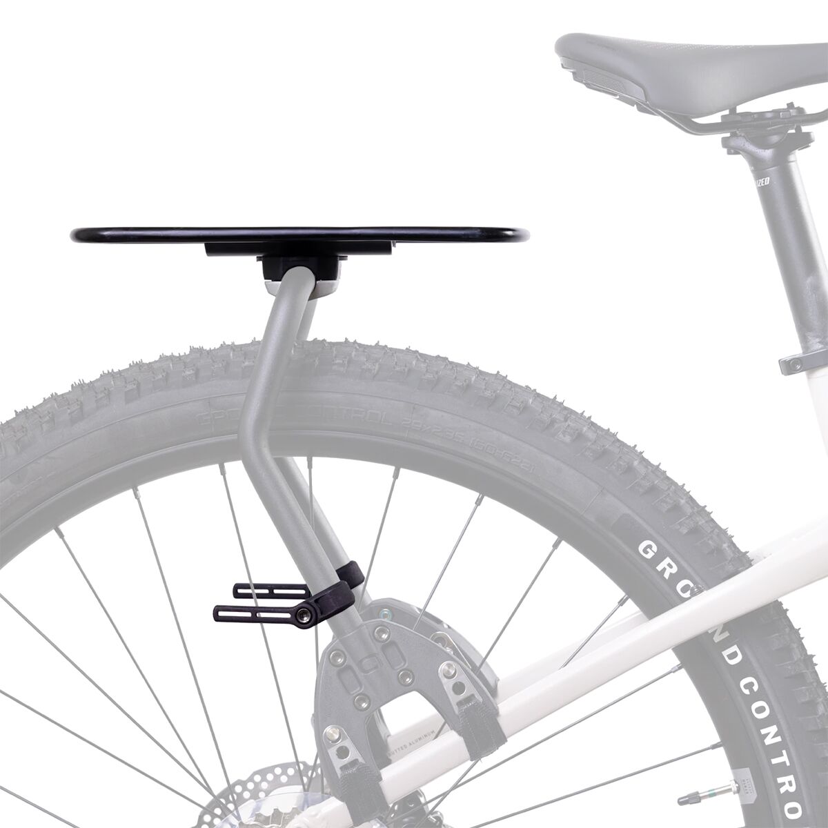 Image of Aeroe Spider Pannier Receiver Black, One Size