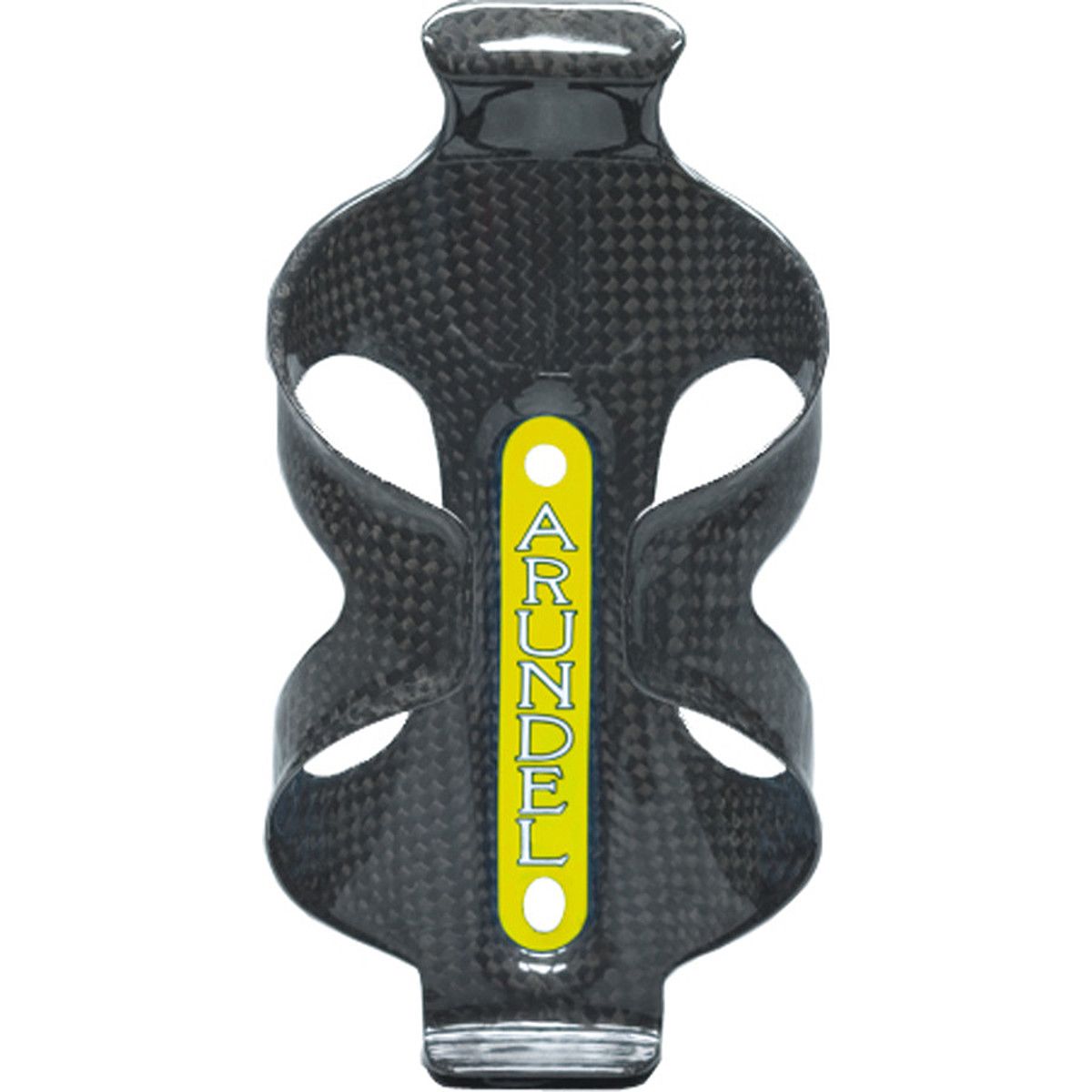 Image of Arundel Dave-O Water Water Bottle Cage Yellow Carbon, One Size