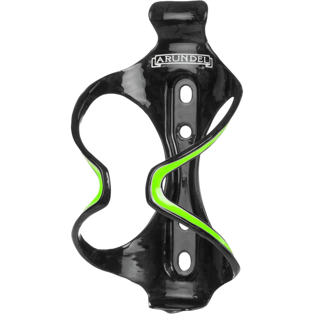 Image of Arundel Mandible Water Bottle Cage Oil Slick Green, One Size