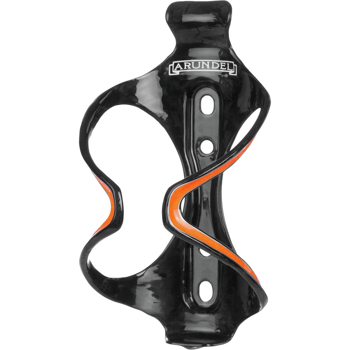Image of Arundel Mandible Water Bottle Cage Oil Slick Orange, One Size