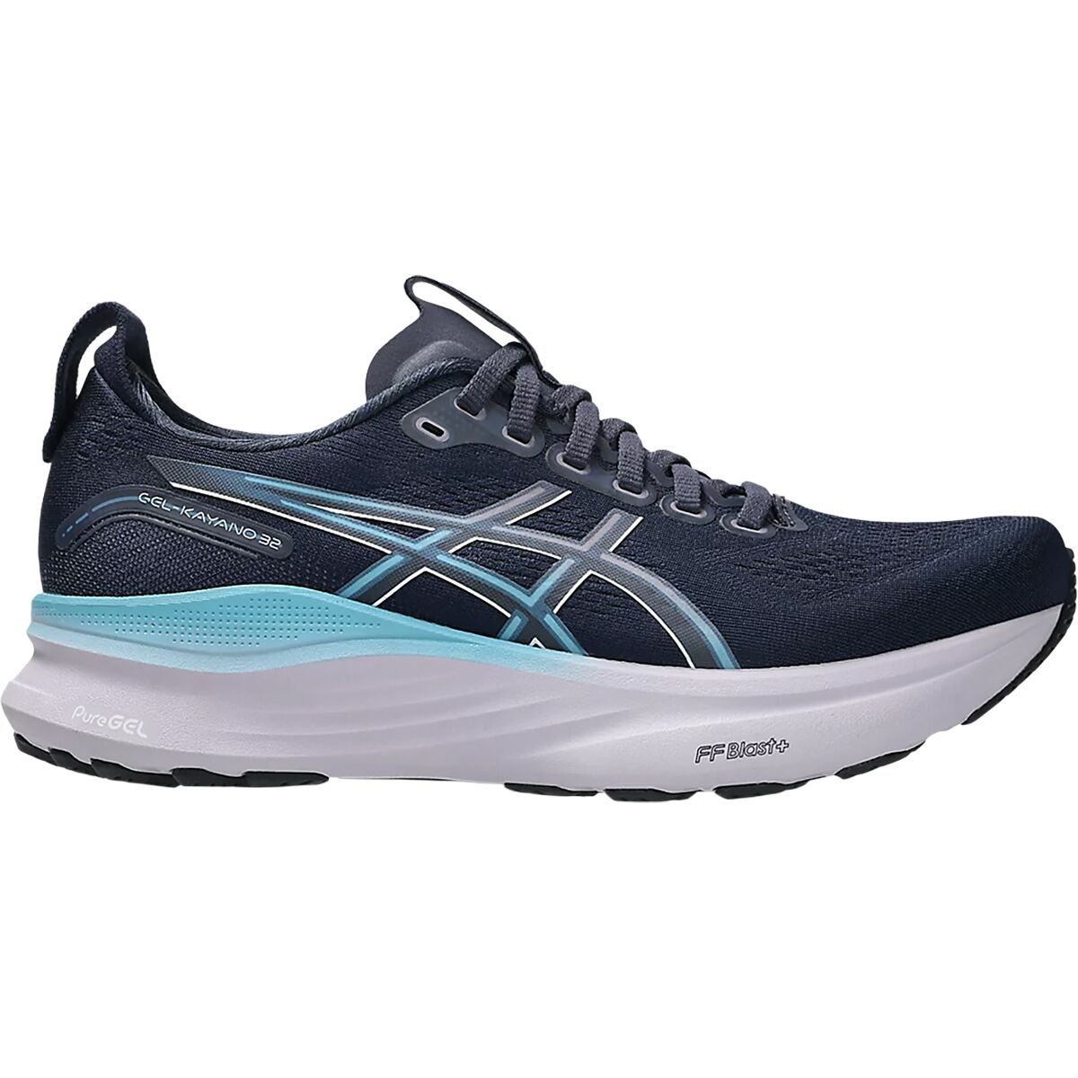 Image of Asics Gel-Kayano 32 Running Shoe - Women's Midnight/Stillwater, 6.0