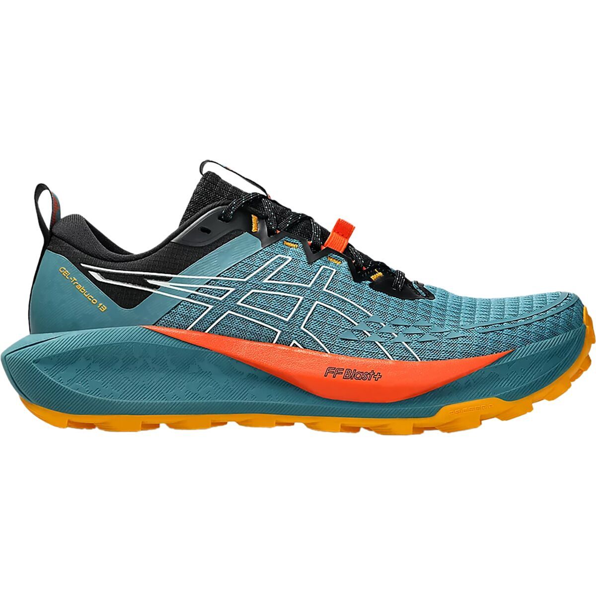 Image of Asics Gel-Trabuco 13 Trail Running Shoe - Men's Atlantis Blue/Pure Aqua, 10.0
