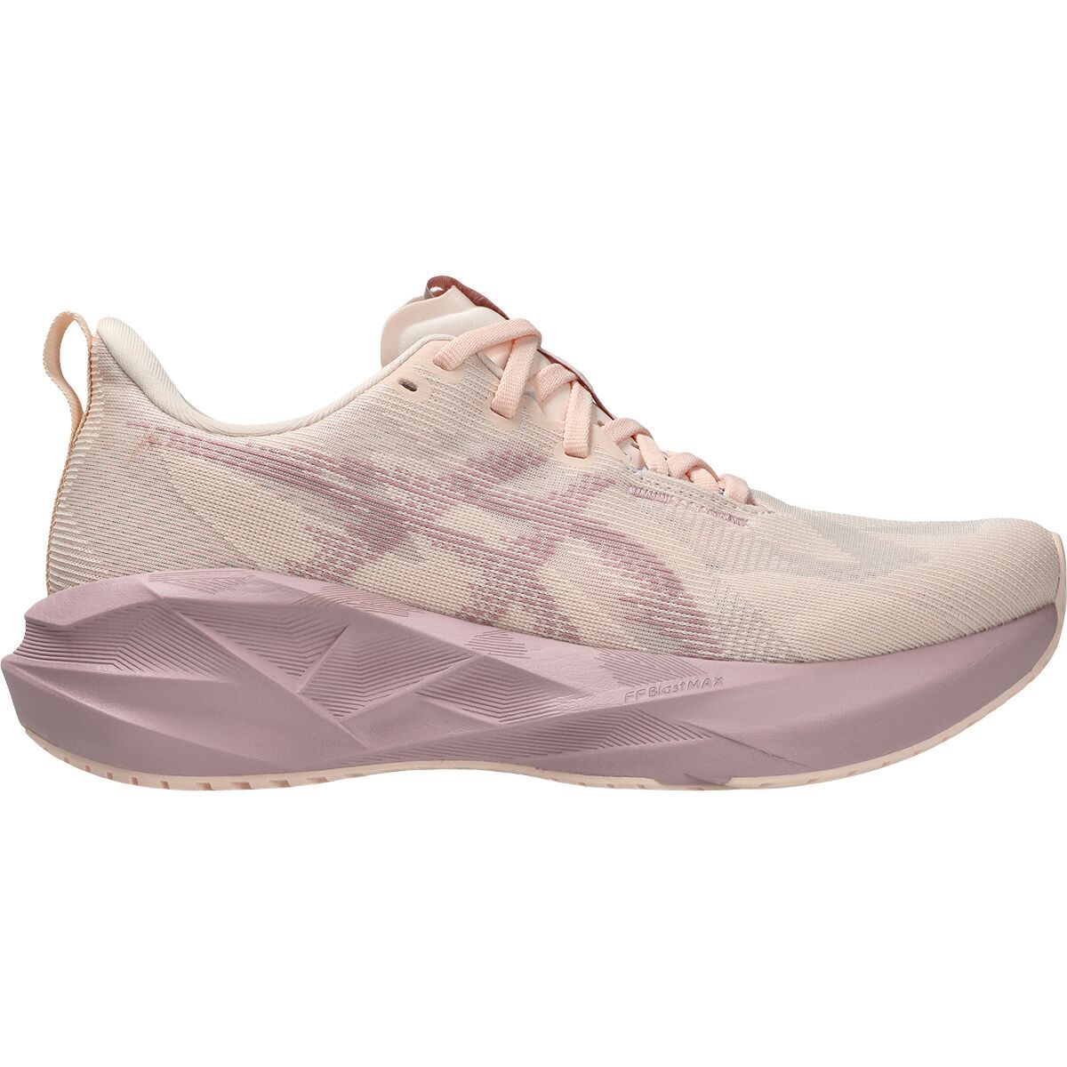 Image of Asics Novablast 5 Running Shoe - Women's Pearl Pink/Morganite, 8.5