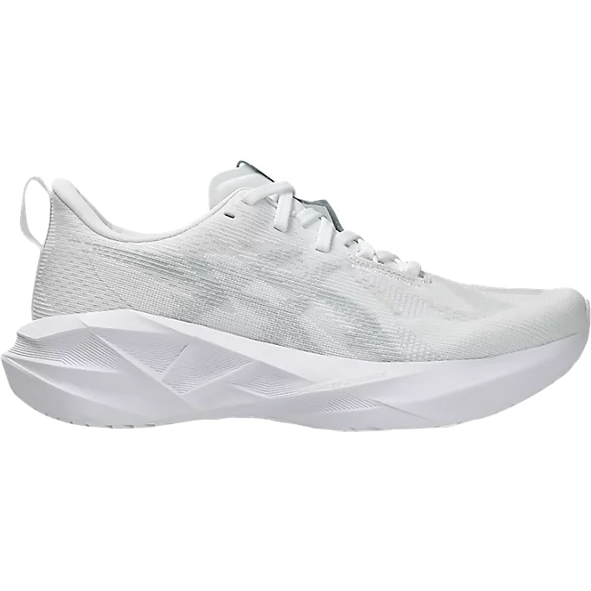 Image of Asics Novablast 5 Running Shoe - Women's White/Piedmont Grey, 7.5