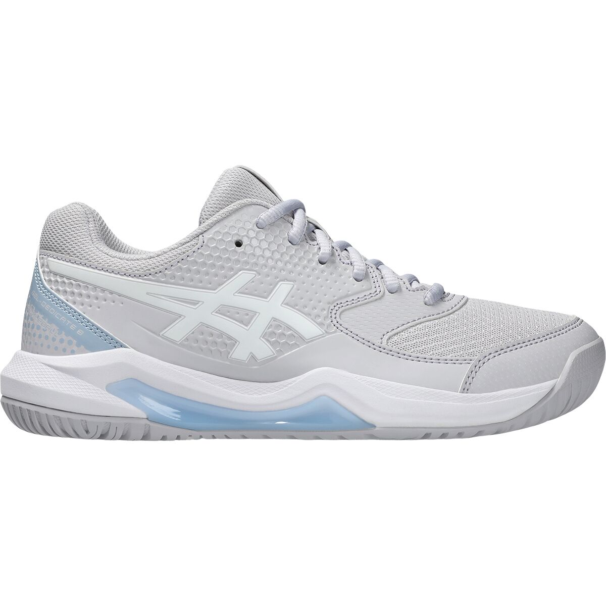 Image of Asics Gel-Dedicate 8 Pickleball Shoe - Women's Lilac Hint/White, 9.0