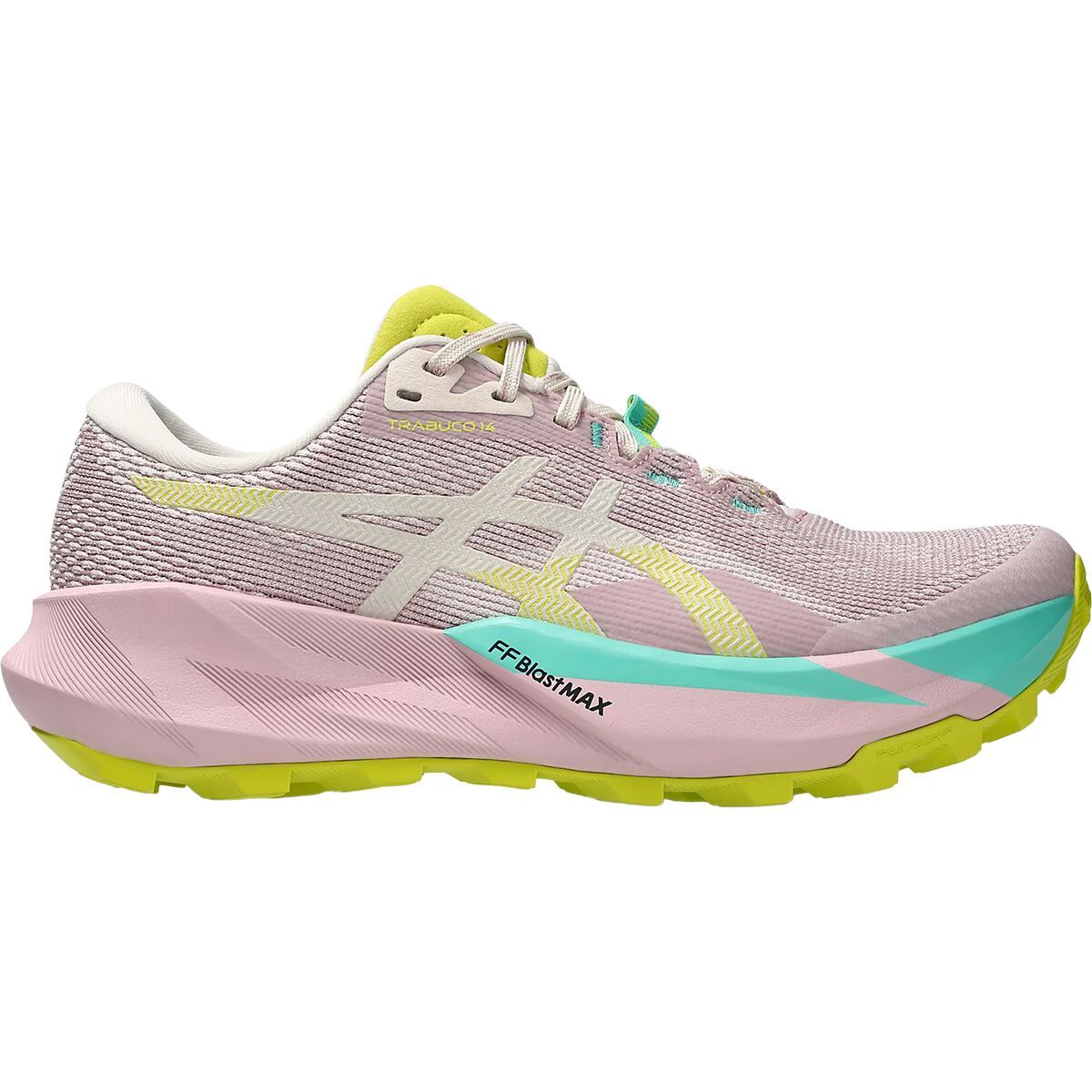 Image of Asics Trabuco 14 Trail Running Shoe - Women's Morganite/Mineral Beige, 6.5