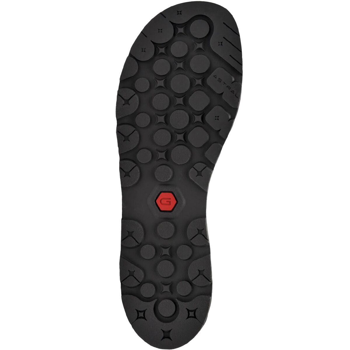 ASTRAL Rambler Ms Mens Size 13 Hemp Recycled Hiking Walking Gray Black Lace Up Astral Hemp Chukker Ms - Utah Whitewater Gear main image 3